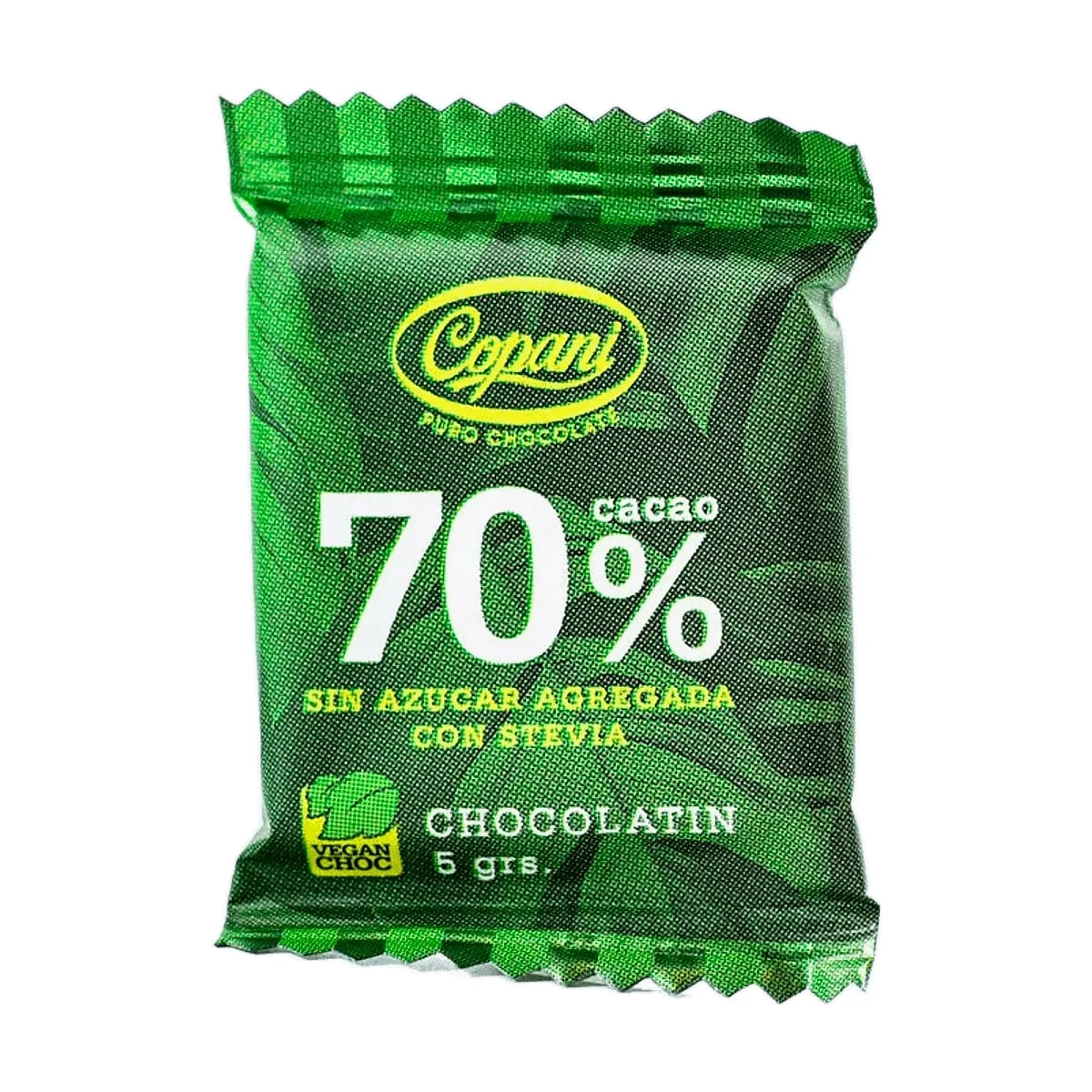 Copani - Chocolate vegano 55% cacao con stevia