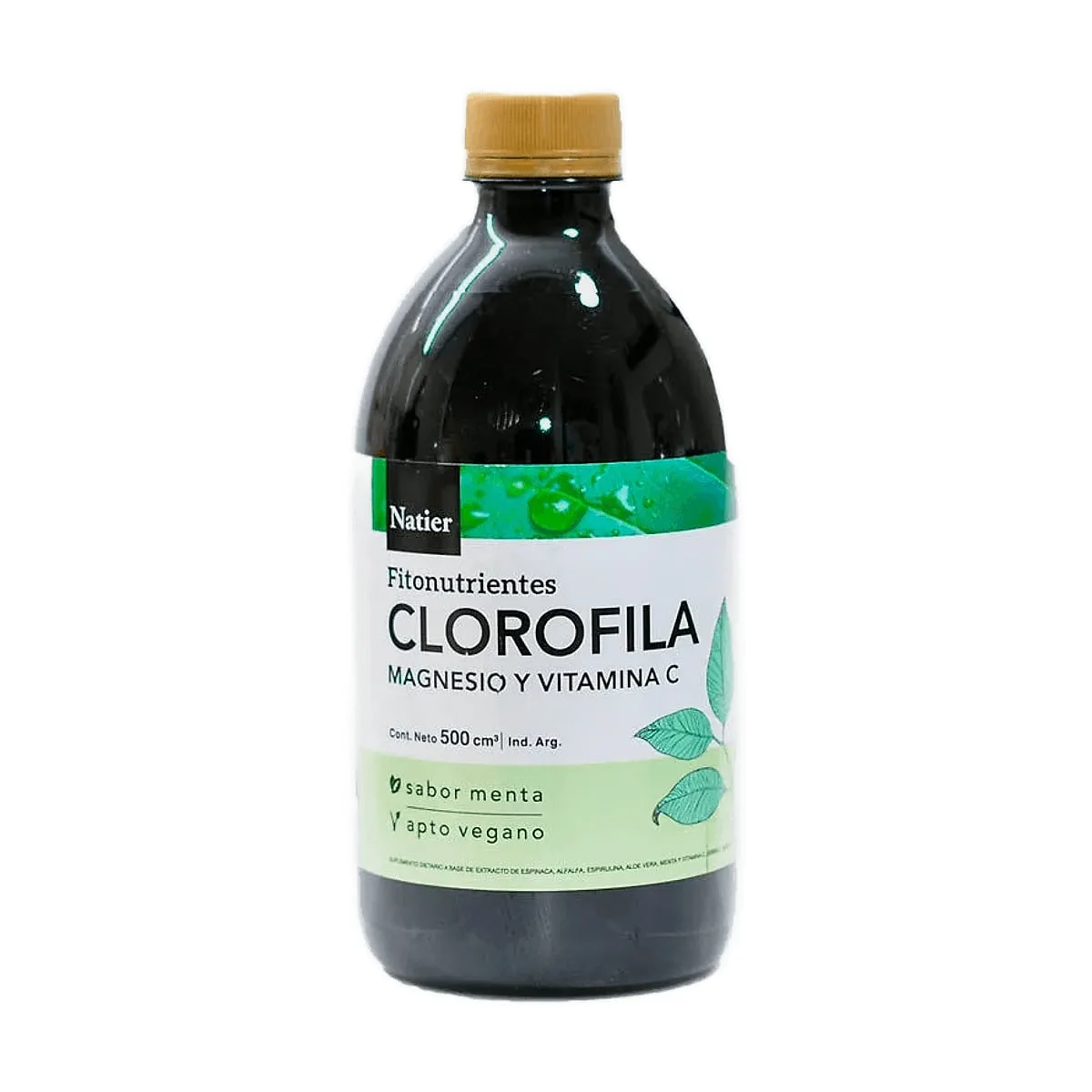 Natier - Clorofila liquida sabor menta x 500 ml