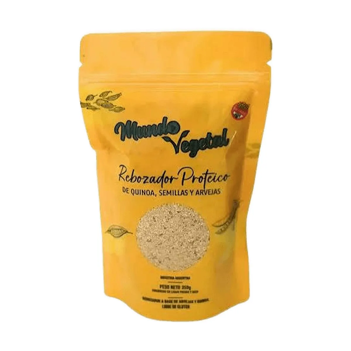 Mundo Vegetal - Rebozador proteico de quinoa, semillas y arvejas x 350 gr