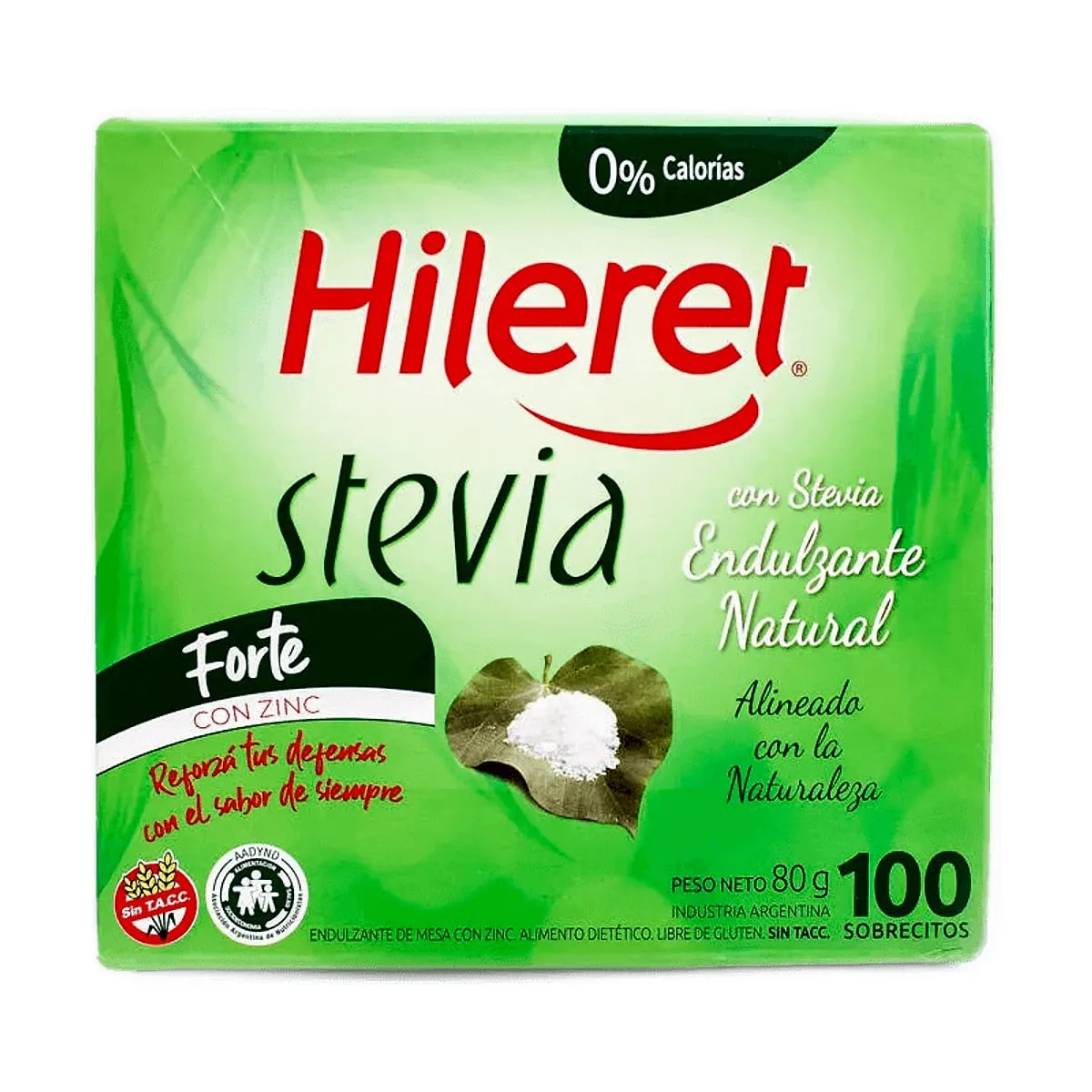Hileret - Stevia x 100 sobres