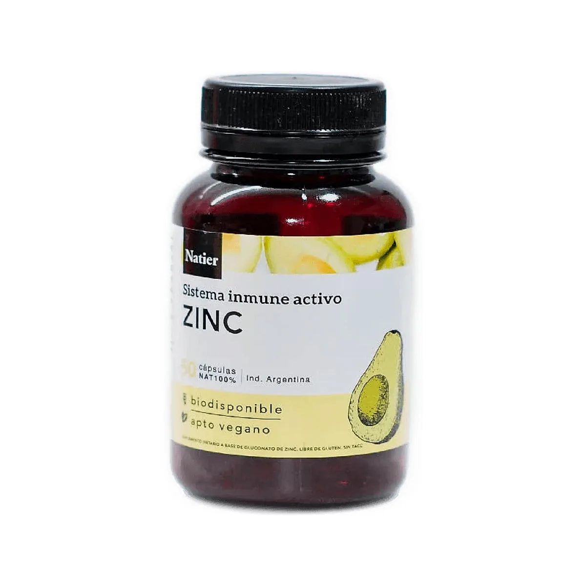 Natier - Zinc x 50 cap