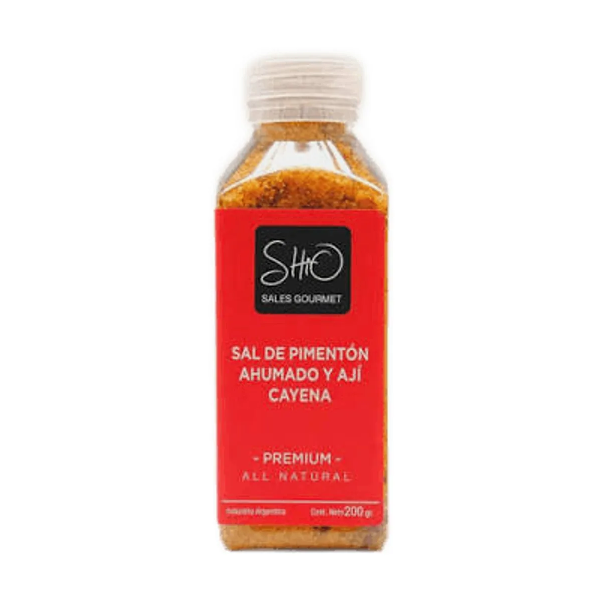 Shio - Sal de pimenton ahumado y aji cayena x 200 gr