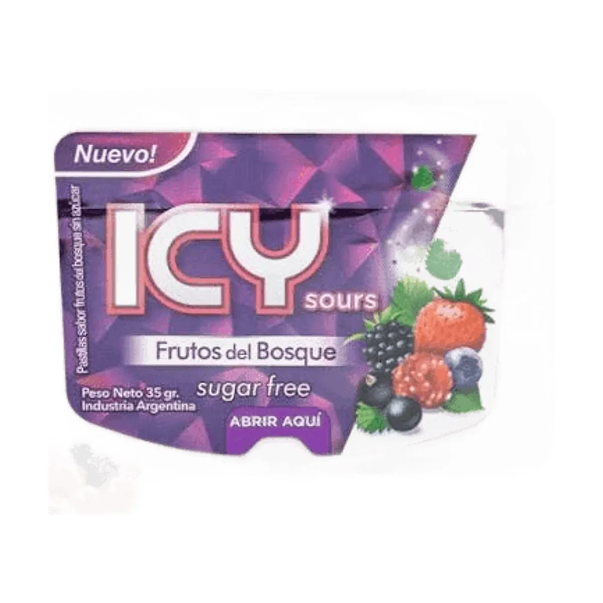 Icy - Pastillas frutos del bosque s/a 35 gr
