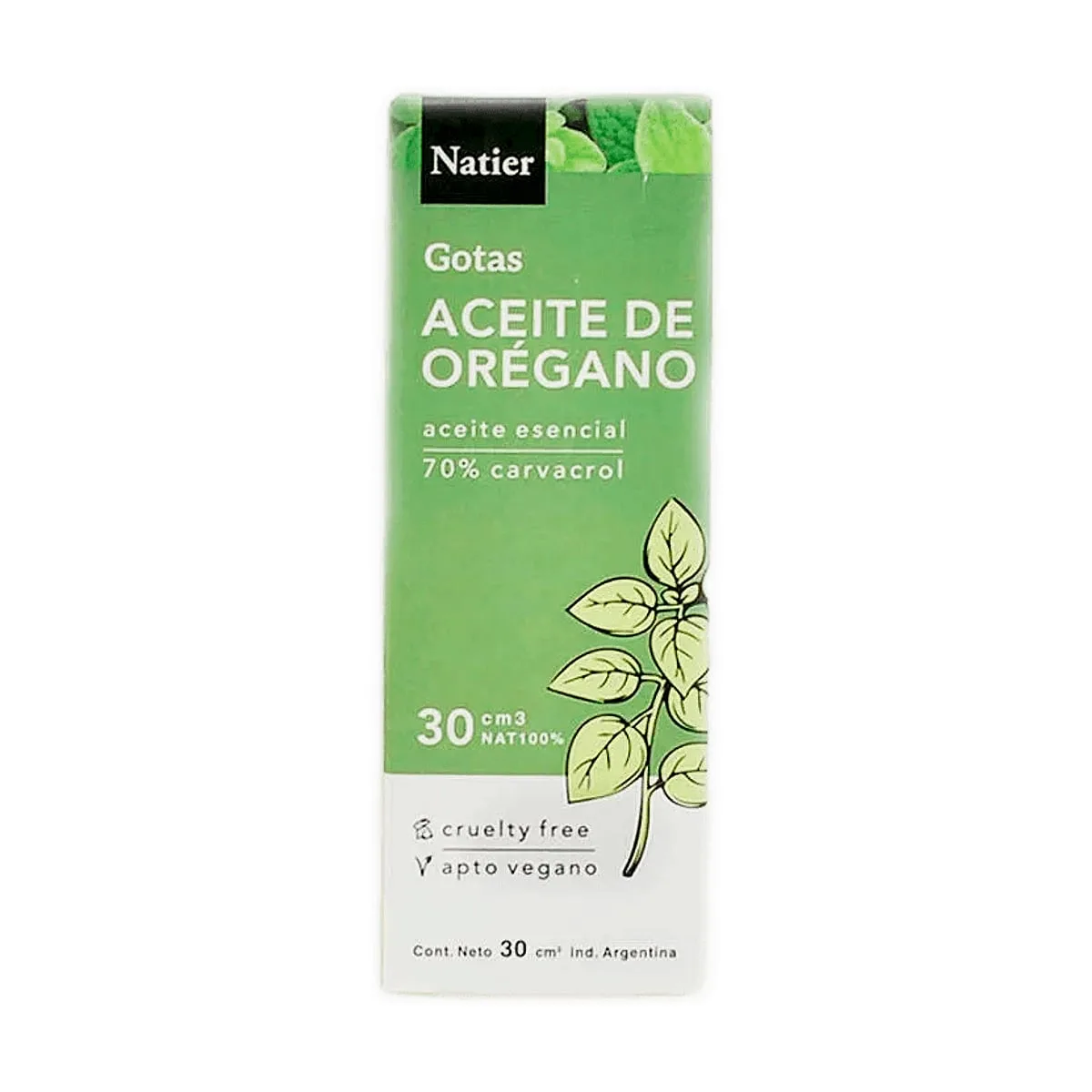 Natier - Aceite esencial de oregano x 30 ml