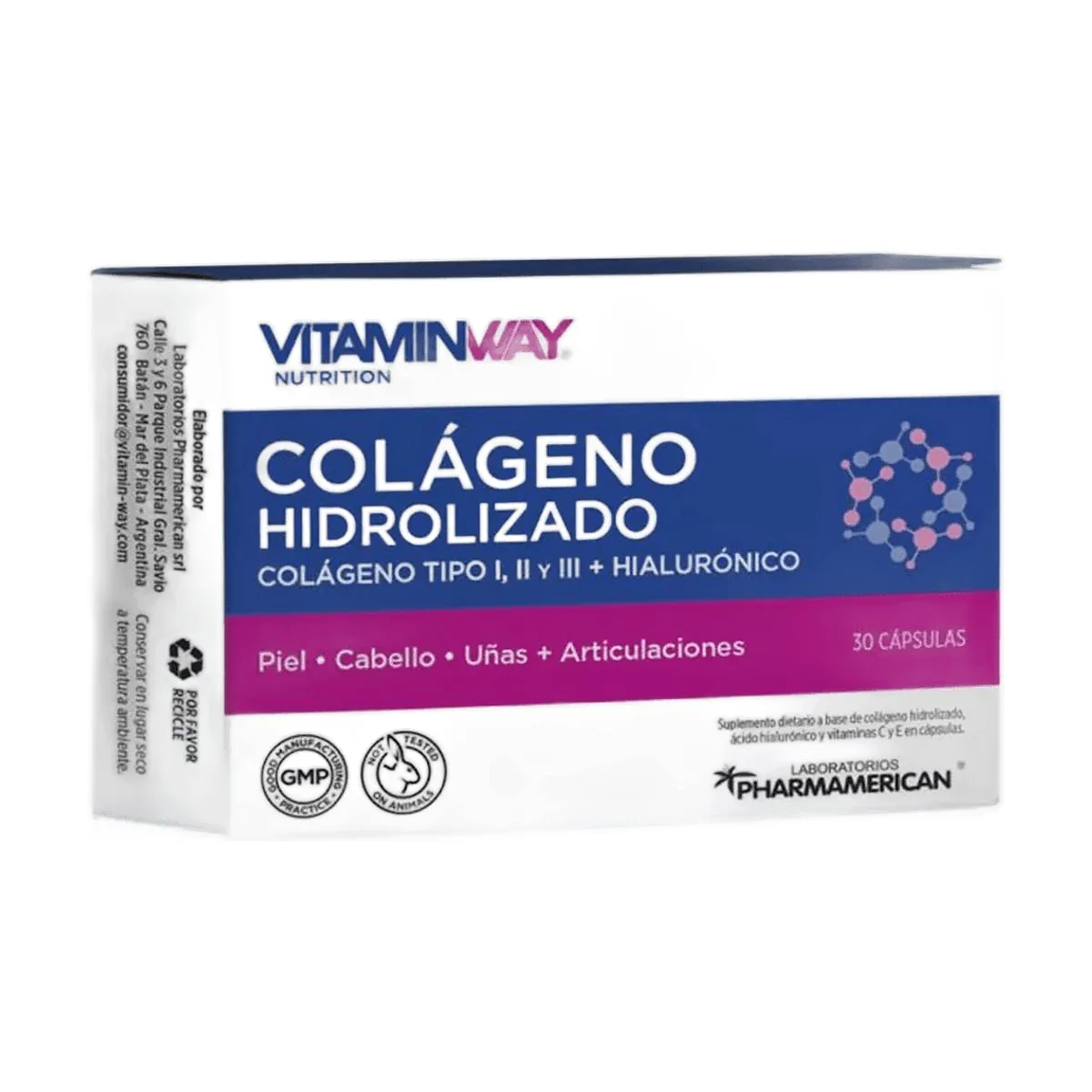 Vitamin Way - Colageno hidrolizado x 30 cap