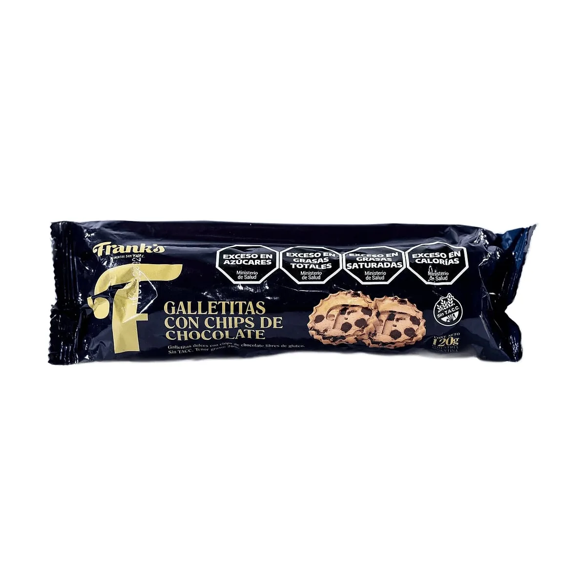 Franks - Galletitas con chips de chocolate x 120 gr