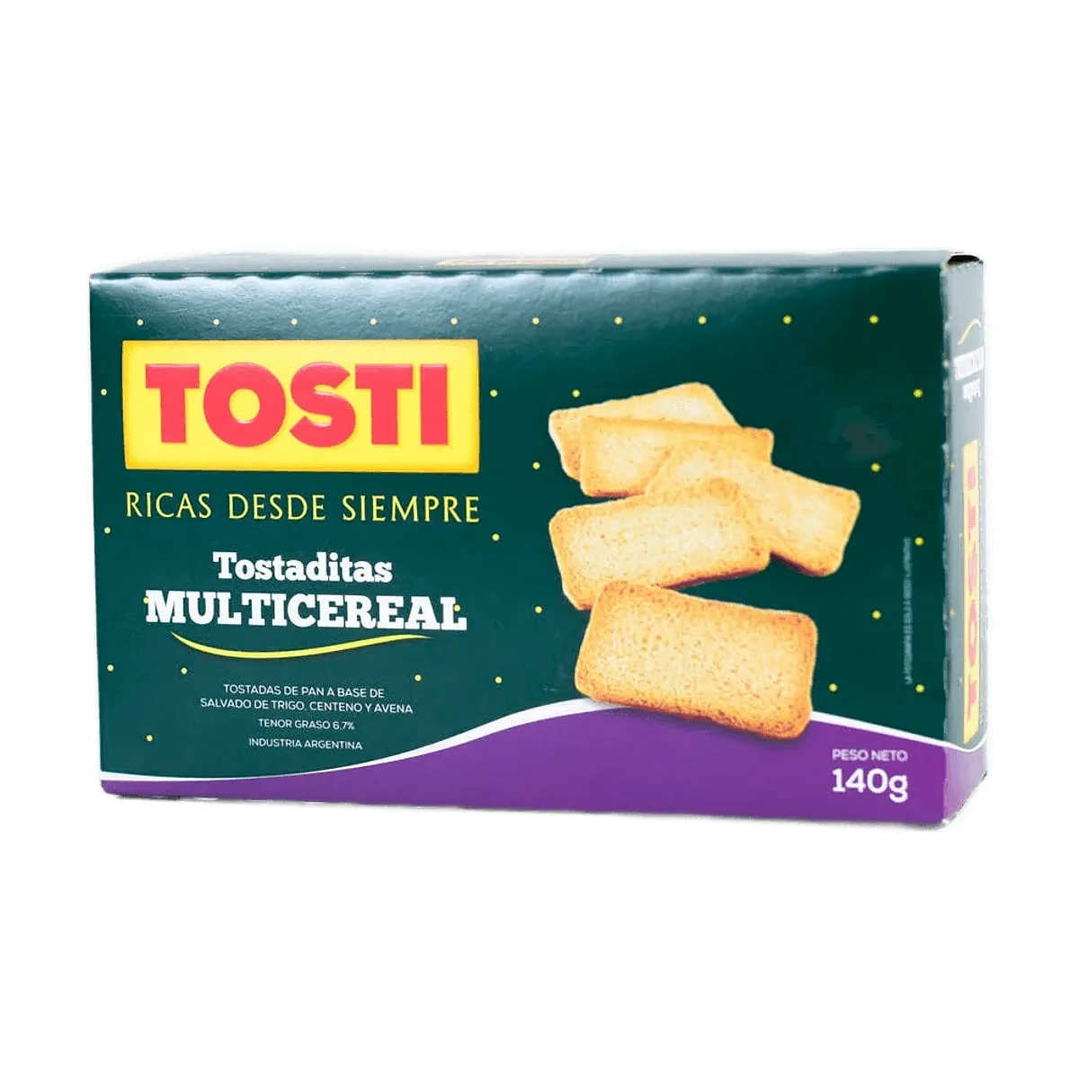 Tosti - Tostaditas multicereal x 140 gr