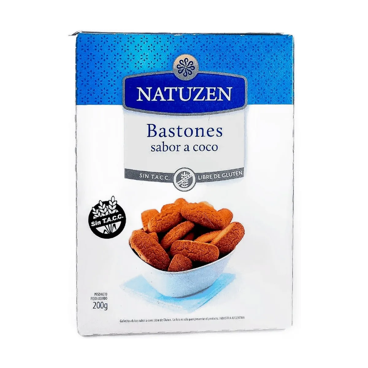 Natuzen - Bastones sabor a coco x 200 gr