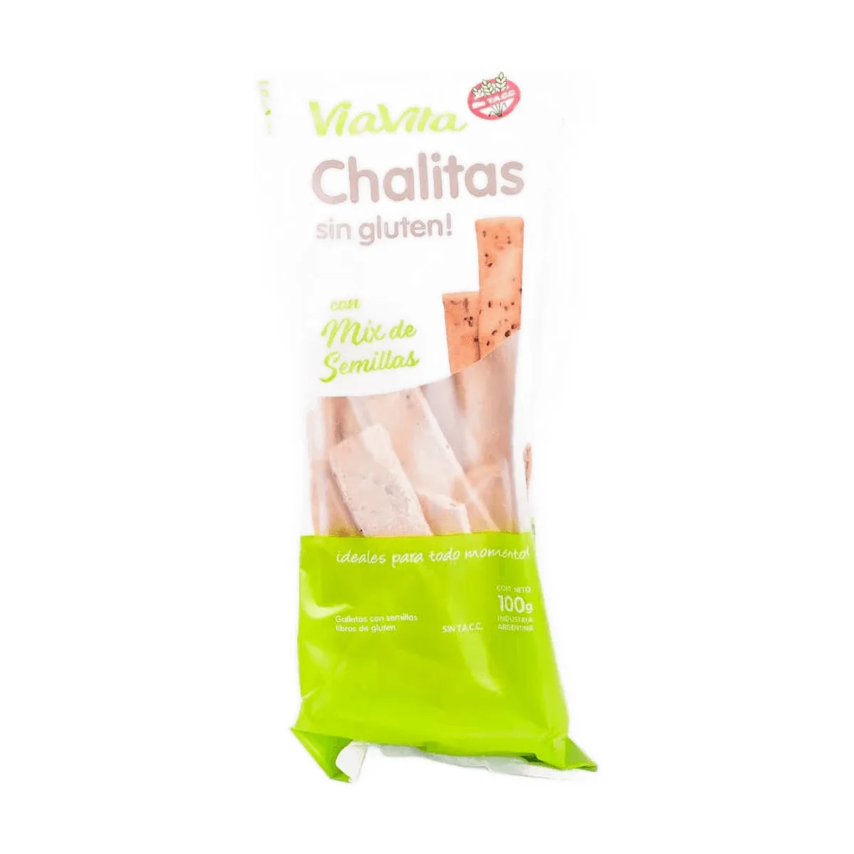 Viavita - Chalitas con mix de semillas x 100 gr