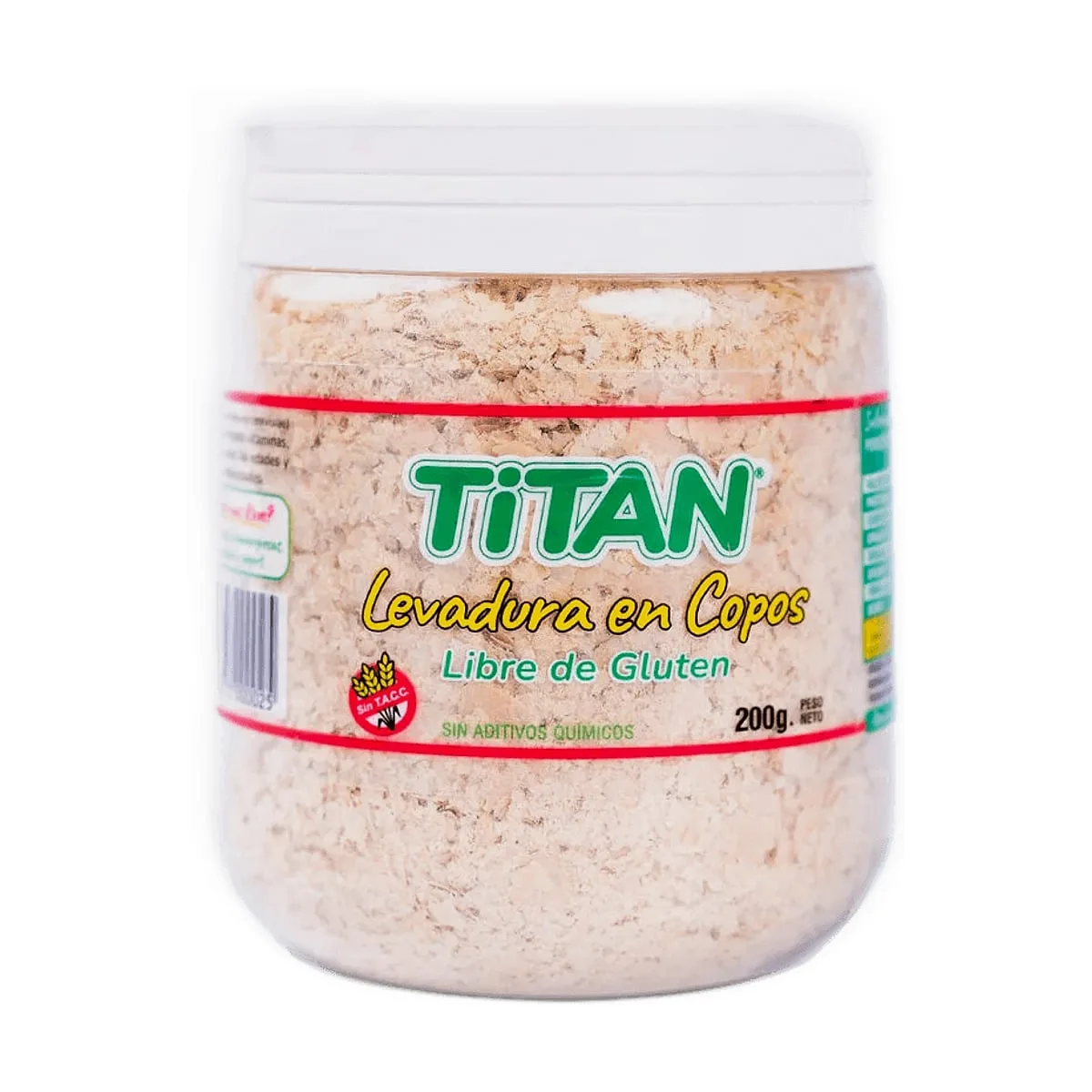 Titan - Levadura en copos sin tacc x 200 gr