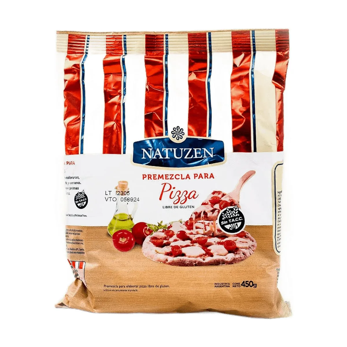 Natuzen - Premezcla para pizza x 450 gr