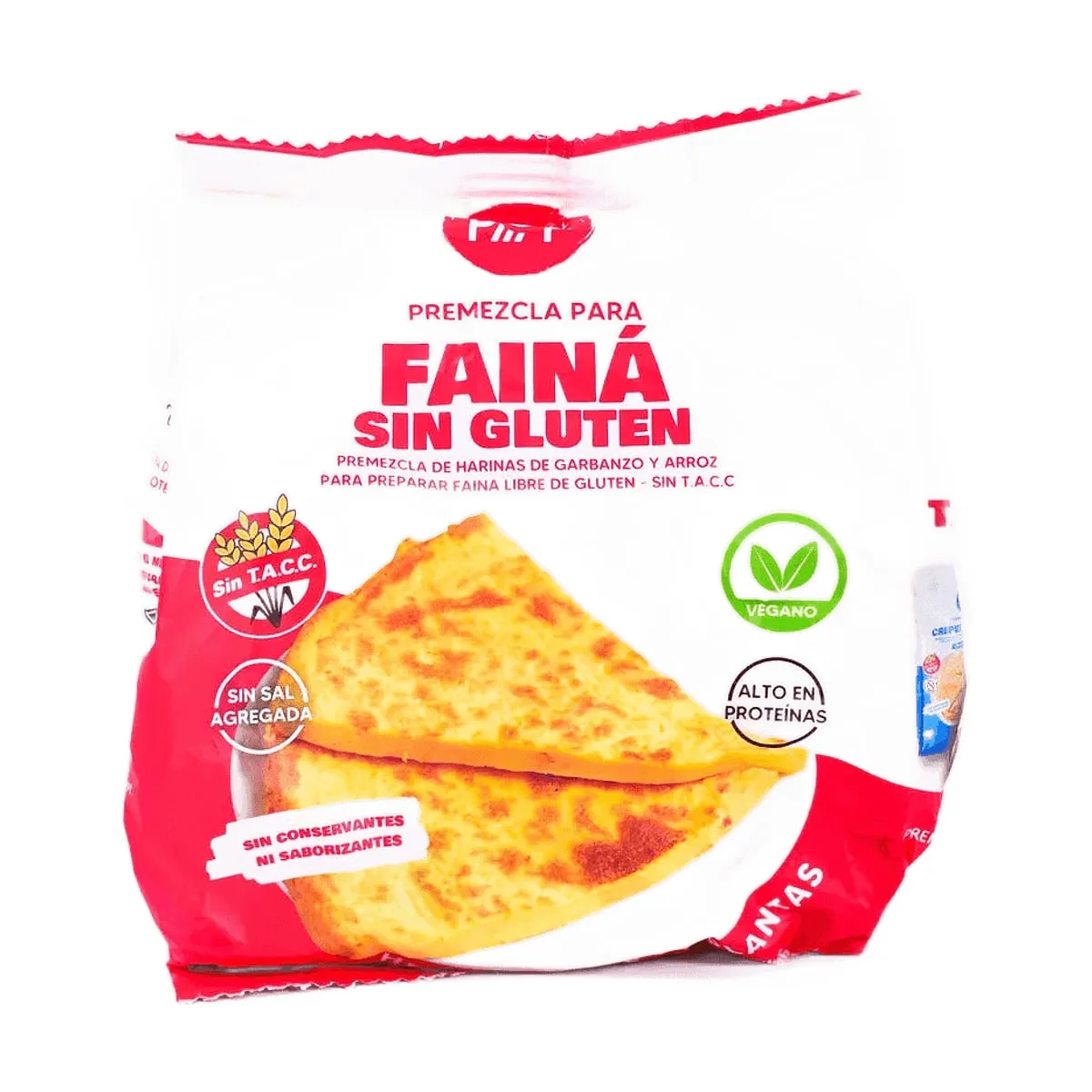 Natural Pop - Premezcla para faina x 200 gr