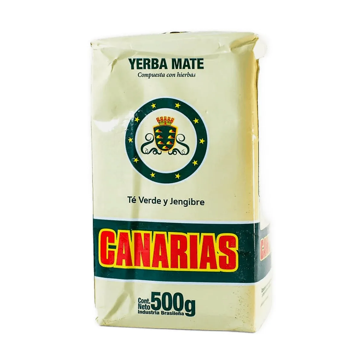 Canarias - Yerba mate te verde y jengibre x 500 gr