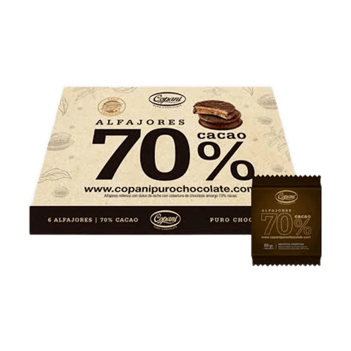 Copani - Alfajor copani 70%