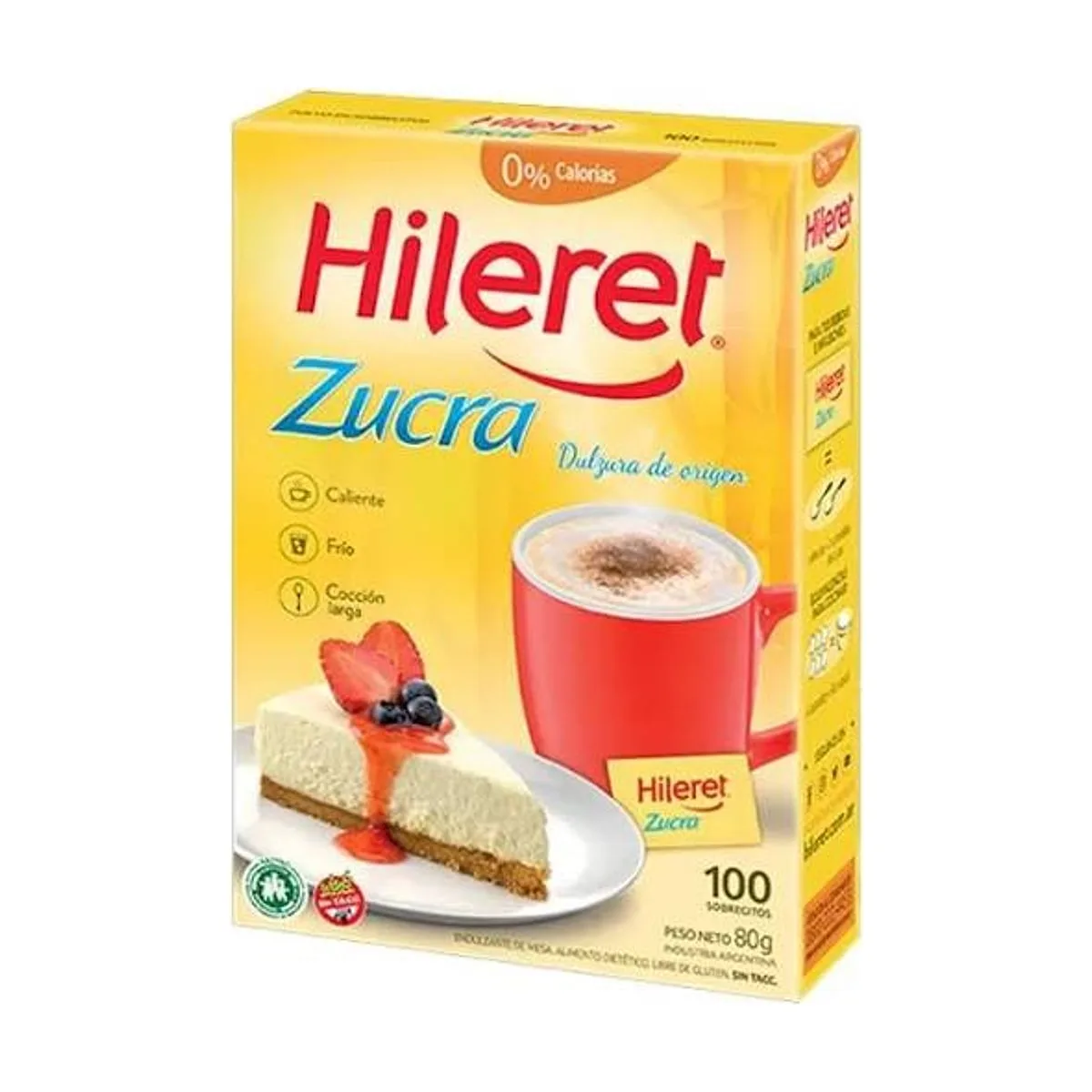 Hileret - Zucra x 100 sobres