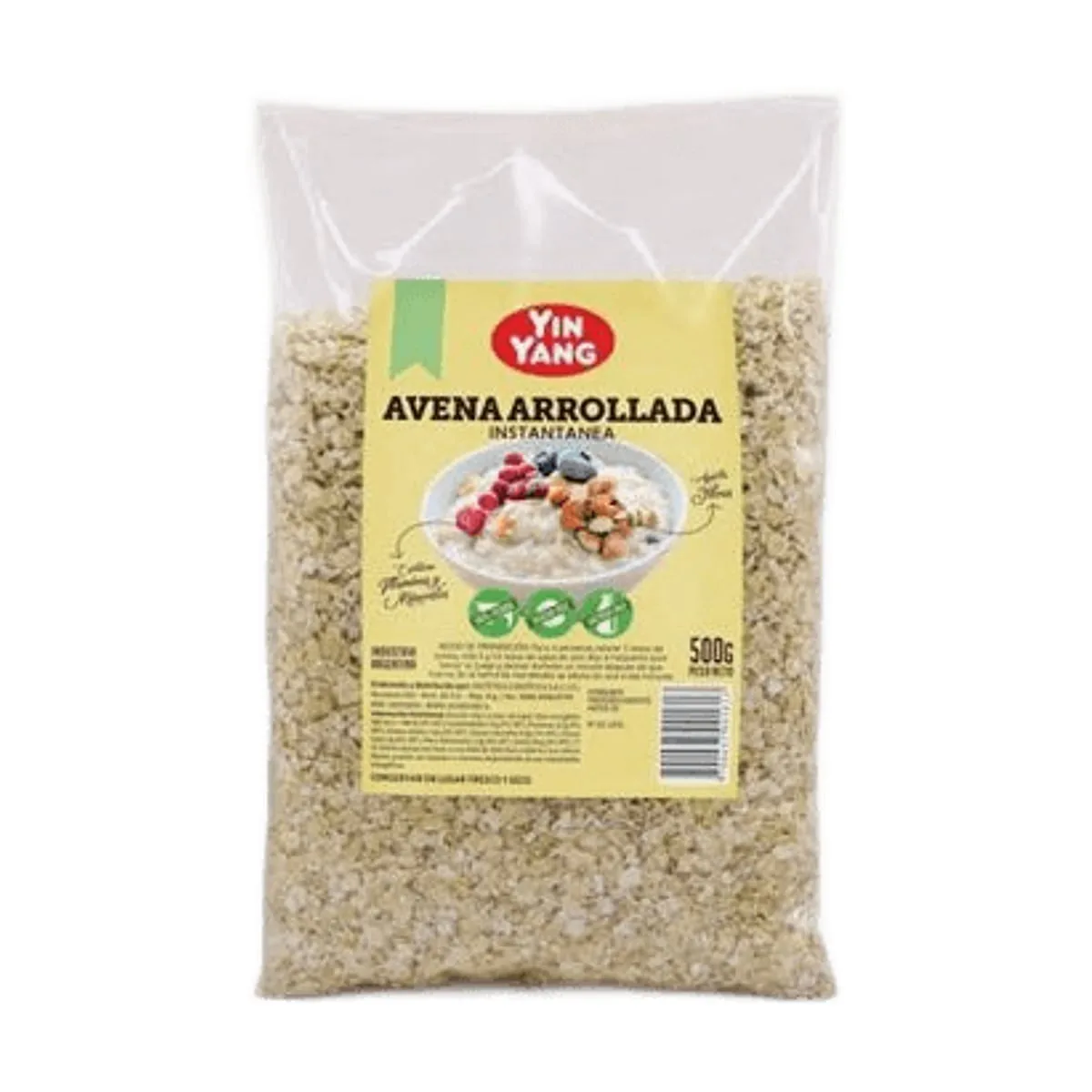 Yin Yang - Avena instantanea x 500 gr