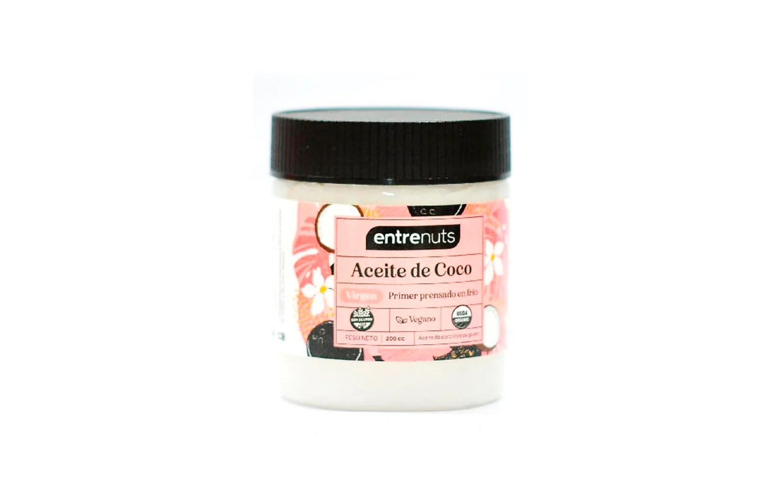 Entrenuts - Aceite de coco virgen 200cc