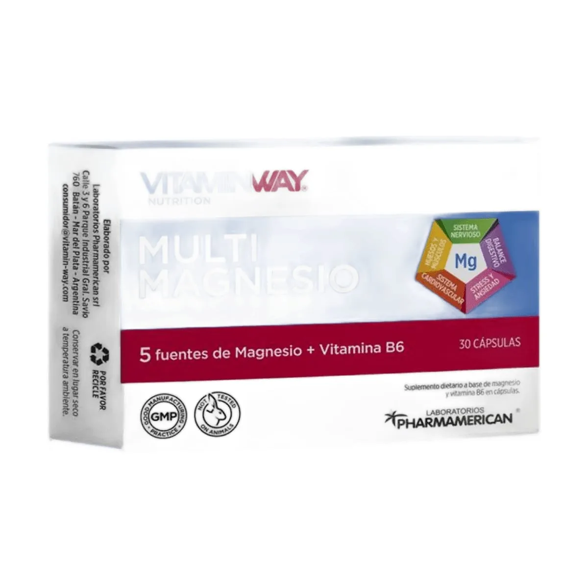 Vitamin Way - Multi magnesio integral x 30 cap
