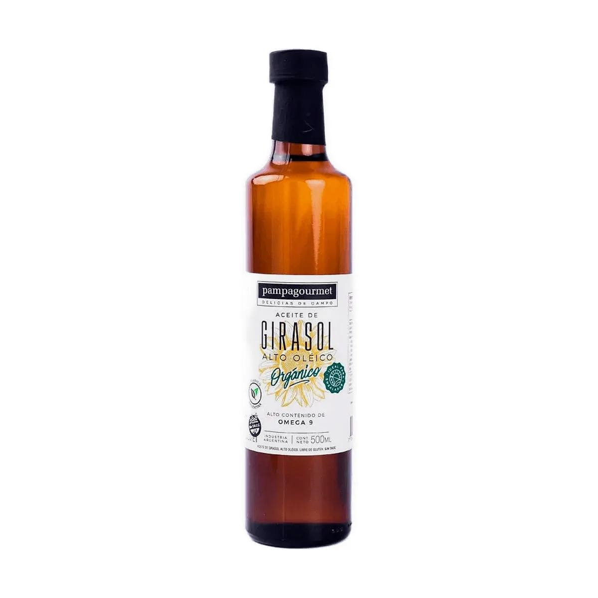 Pampa Gourmet - Aceite de girasol organico x 500 ml