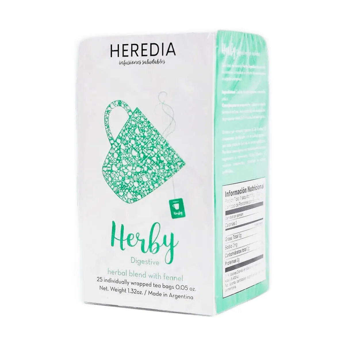 Heredia - Te digestivo x 25 saq