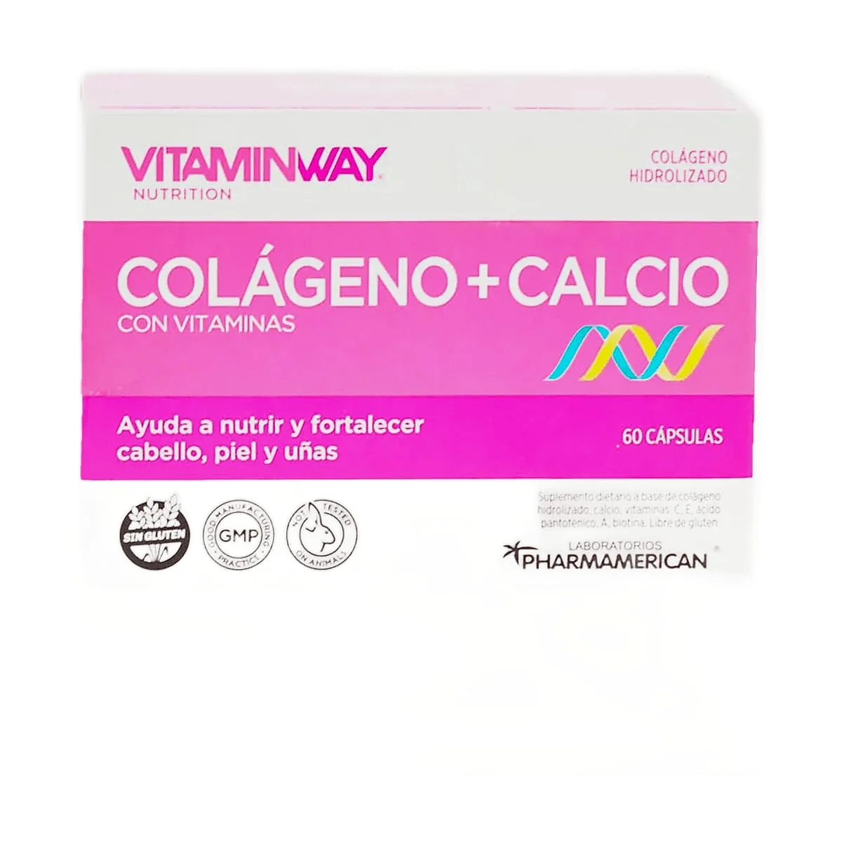 Vitamin Way - Colageno + calcio x 60 cap
