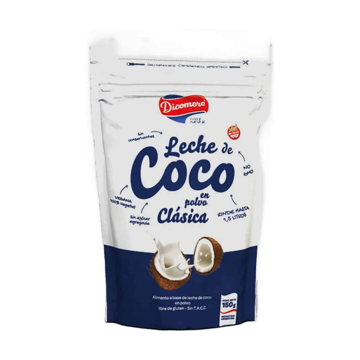 Dicomere - Leche de coco en polvo clásica x 150 gr