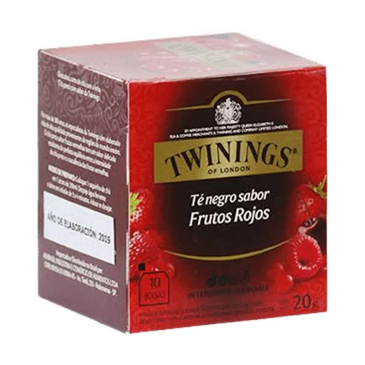 Twinings - Te con sabor frutos rojos x 10 saq
