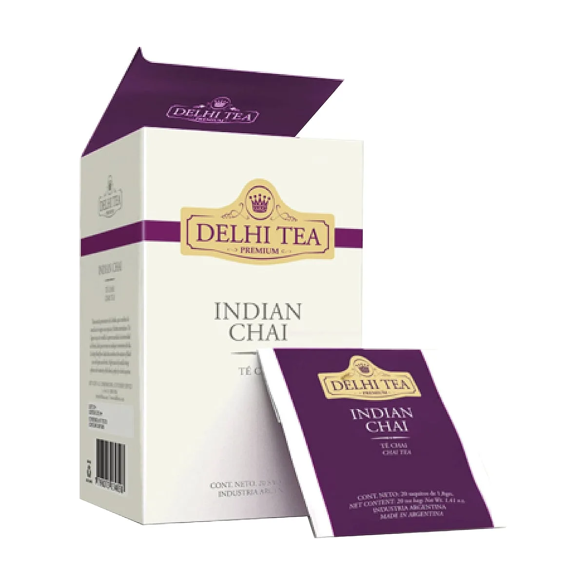 Delhi Tea - Te indian chai x 20 saq