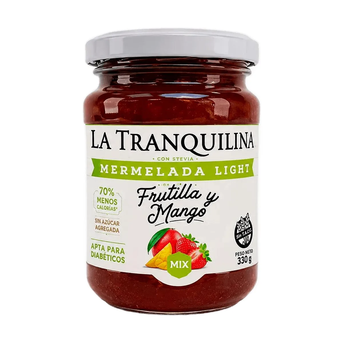 La Tranquilina - Mermelada de frutilla y mango x 330 gr