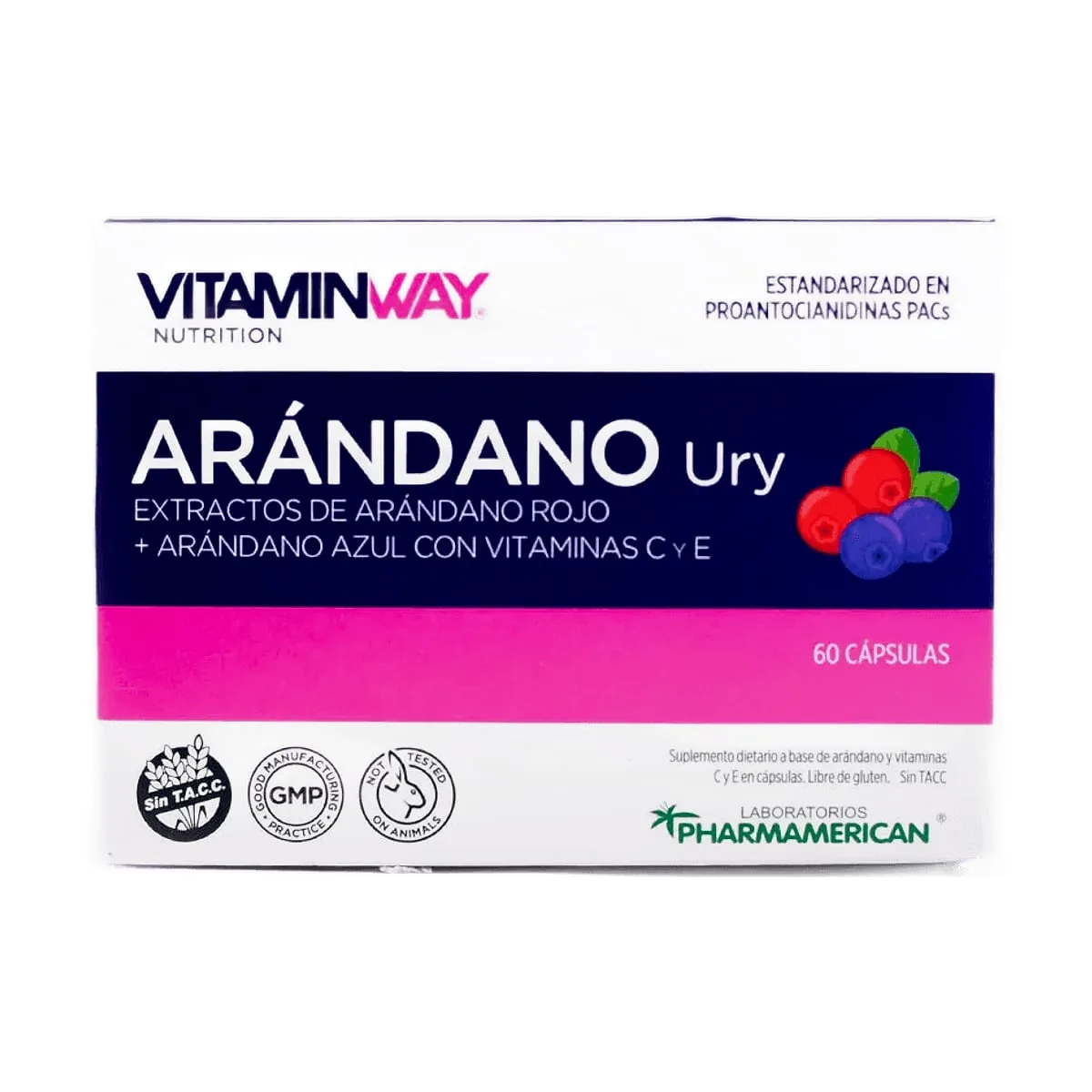 Vitamin Way - Arandano ury x 60 cap