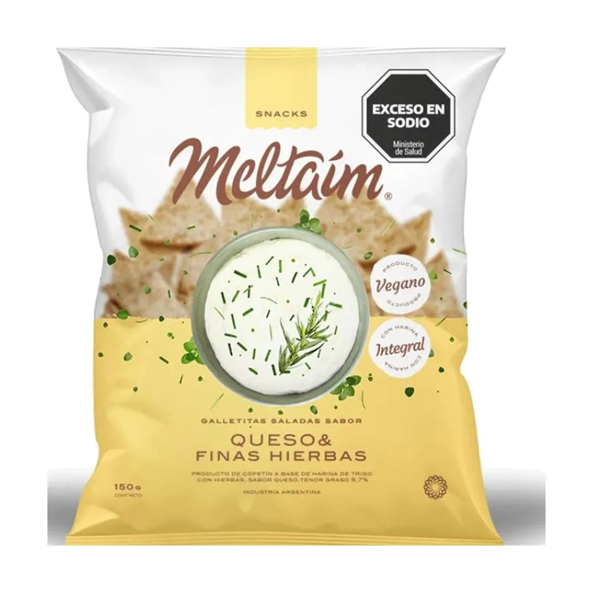 Meltaim - Galletas queso y finas hierbas x 150 gr