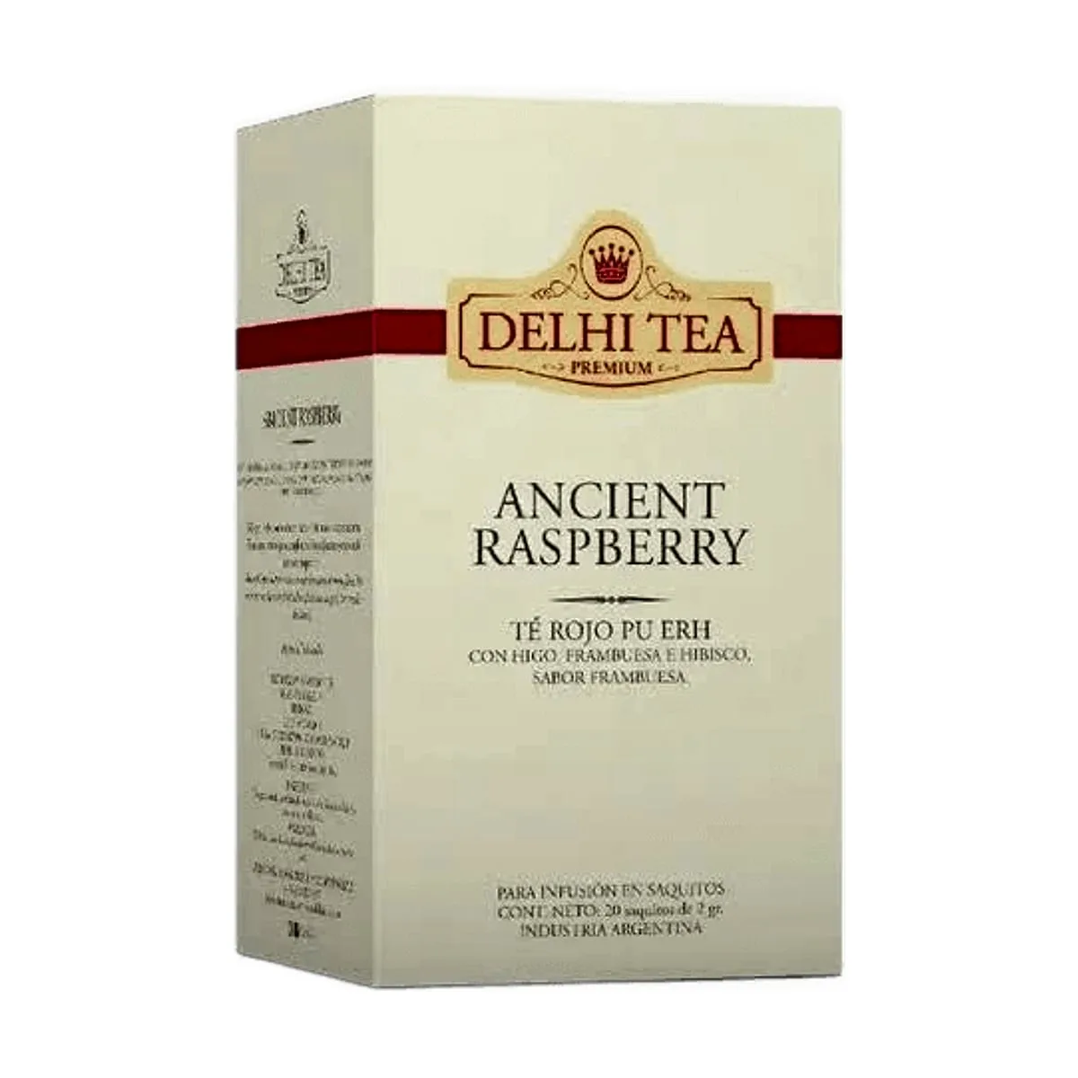 Delhi Tea - Te ancient raspberry x 20 saq