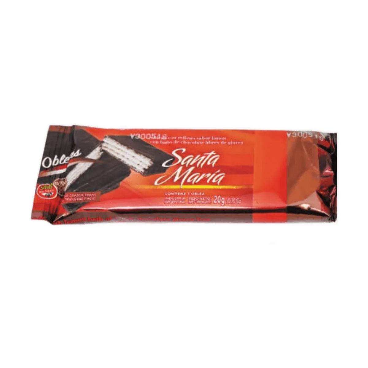 Santa Maria - Oblea de chocolate x 20 gr