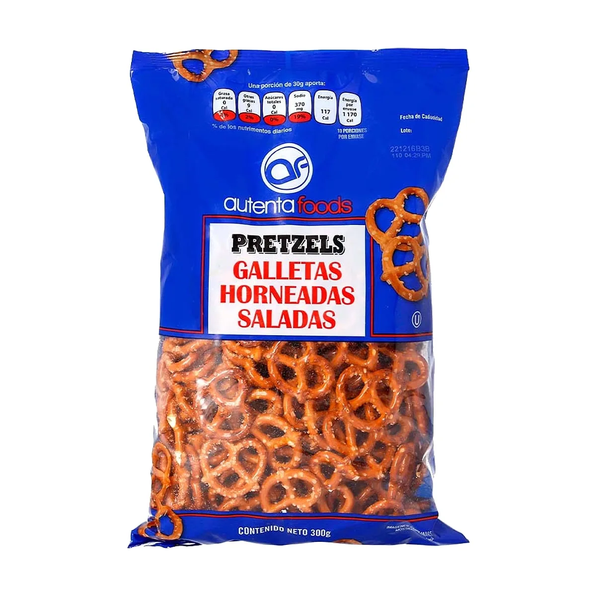 Autenta - Pretzels x 300 gr