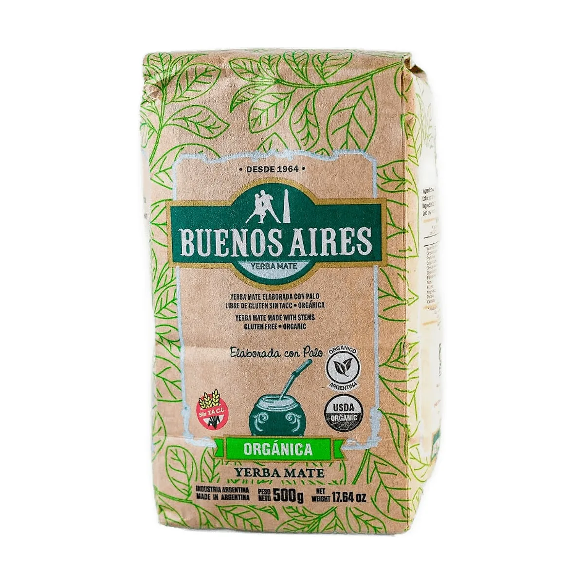Buenos Aires - Yerba Mate organica x 500 gr