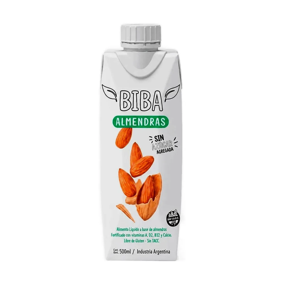 Biba - Leche de almendras x 500 ml