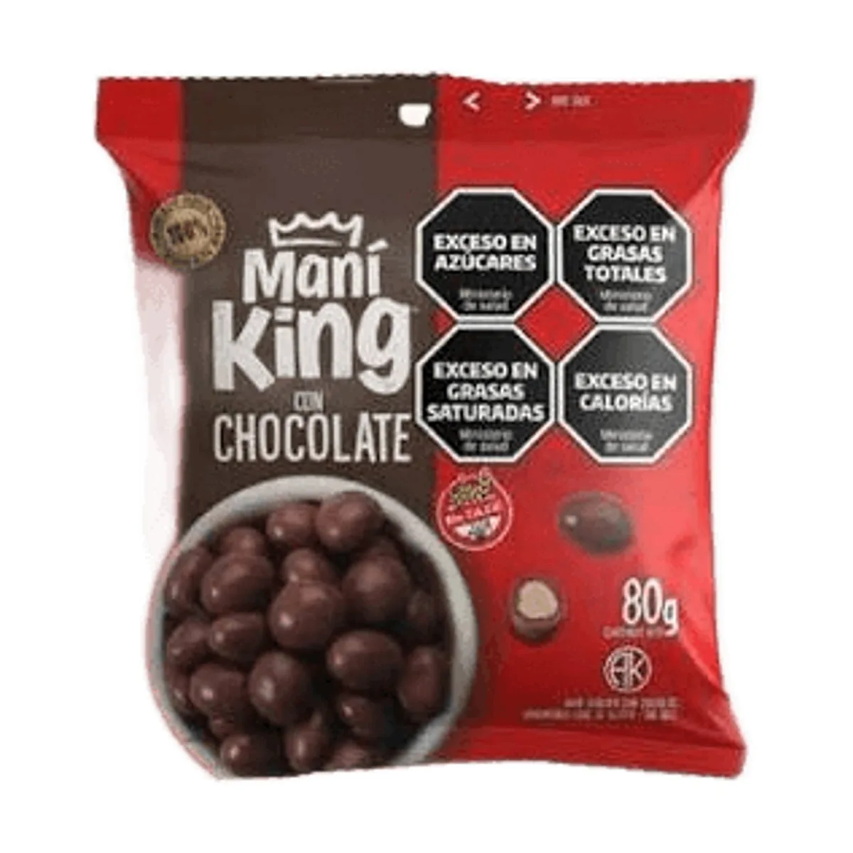 Mani King - Maní con chocolate x 80 gr