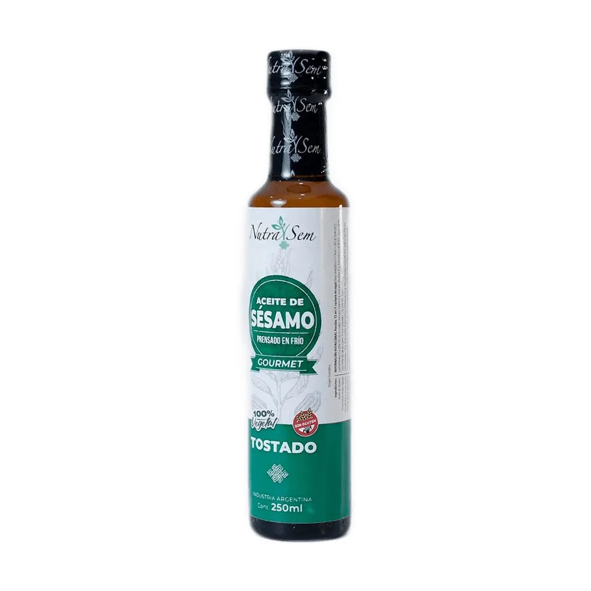 Nutrasem - Aceite de sesamo tostado x 250 cc