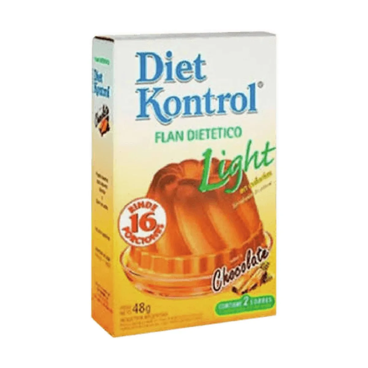 Diet Kontrol - Postre diet sabor chocolate x 36 gr