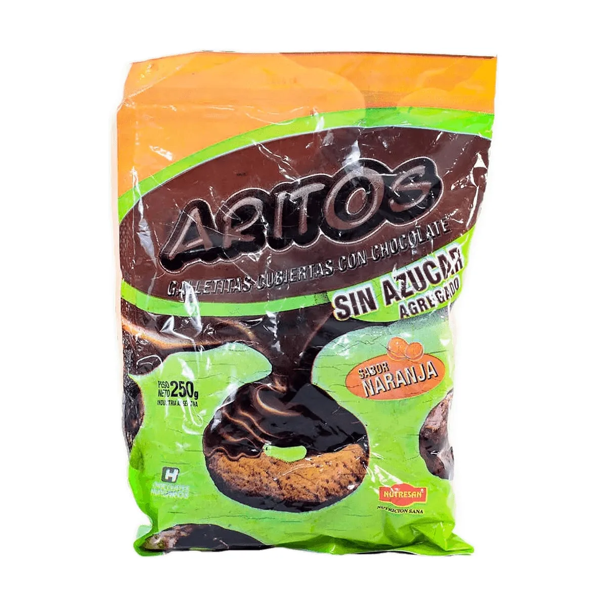 Nutresan - Aritos bañados x 250 gr