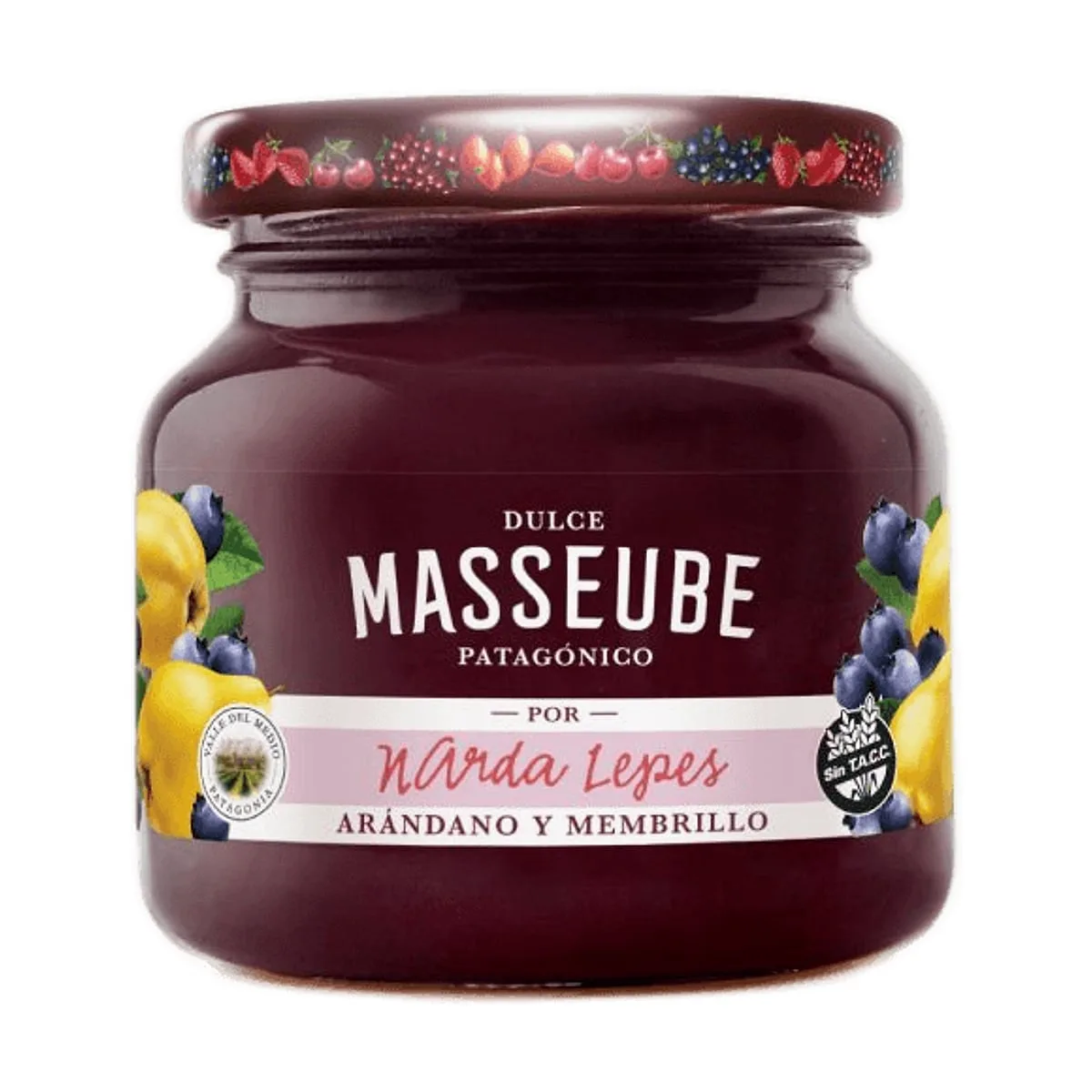 Masseube - Mermelada de arandano y membrillo x 280 gr