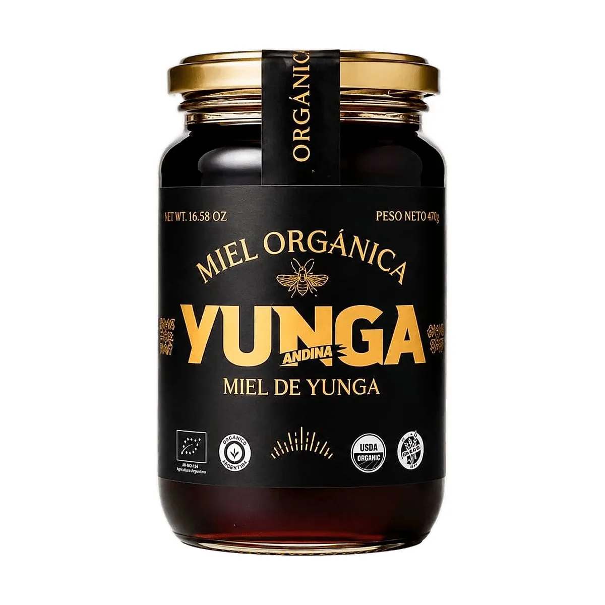 Yunga Andina - Miel organica x 470 gr
