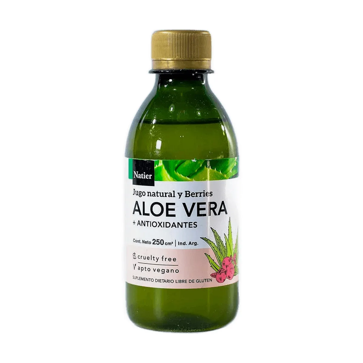 Natier - Aloe vera bebible sabor berries x 250 cc