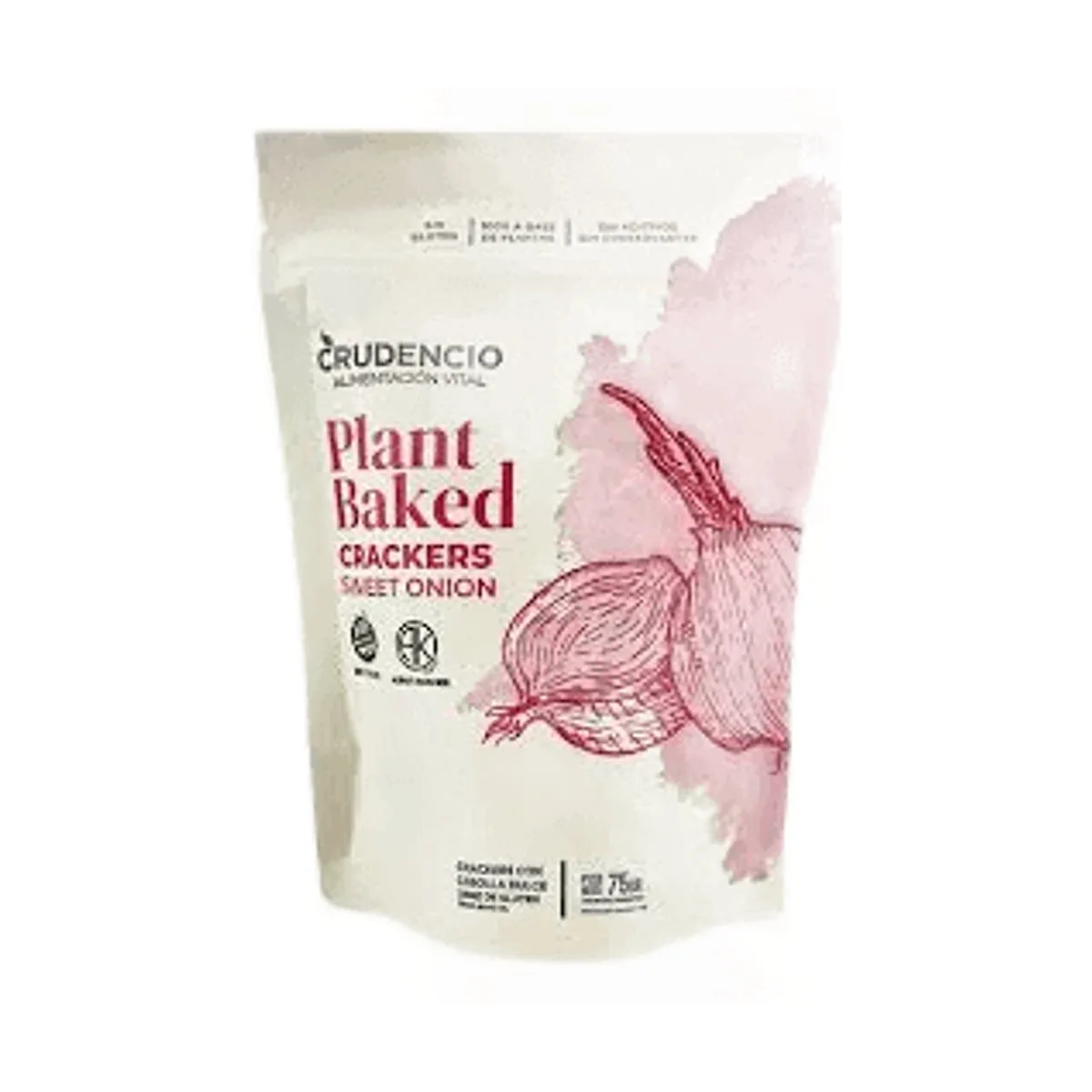 Crudencio - Crackers sweet onion x 100 gr