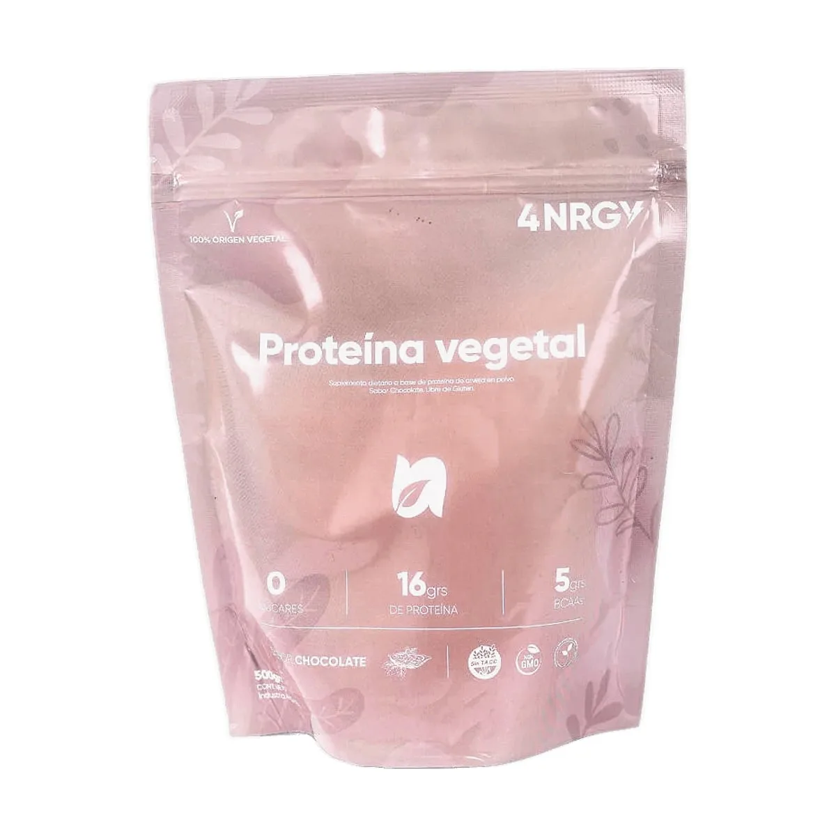 Nuevos Alimentos - Proteina vegetal sabor chocolate x 500 gr