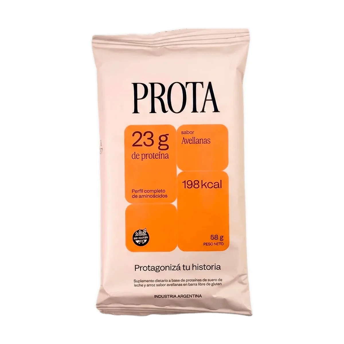 Prota - Barrita de avellanas x 58 gr