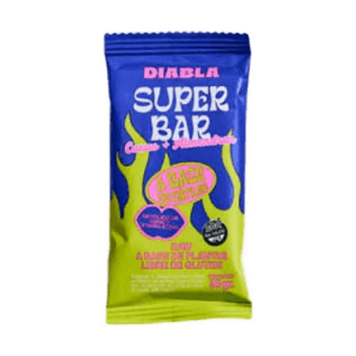 Diabla - Super bar cacao y almendras x 35 gr