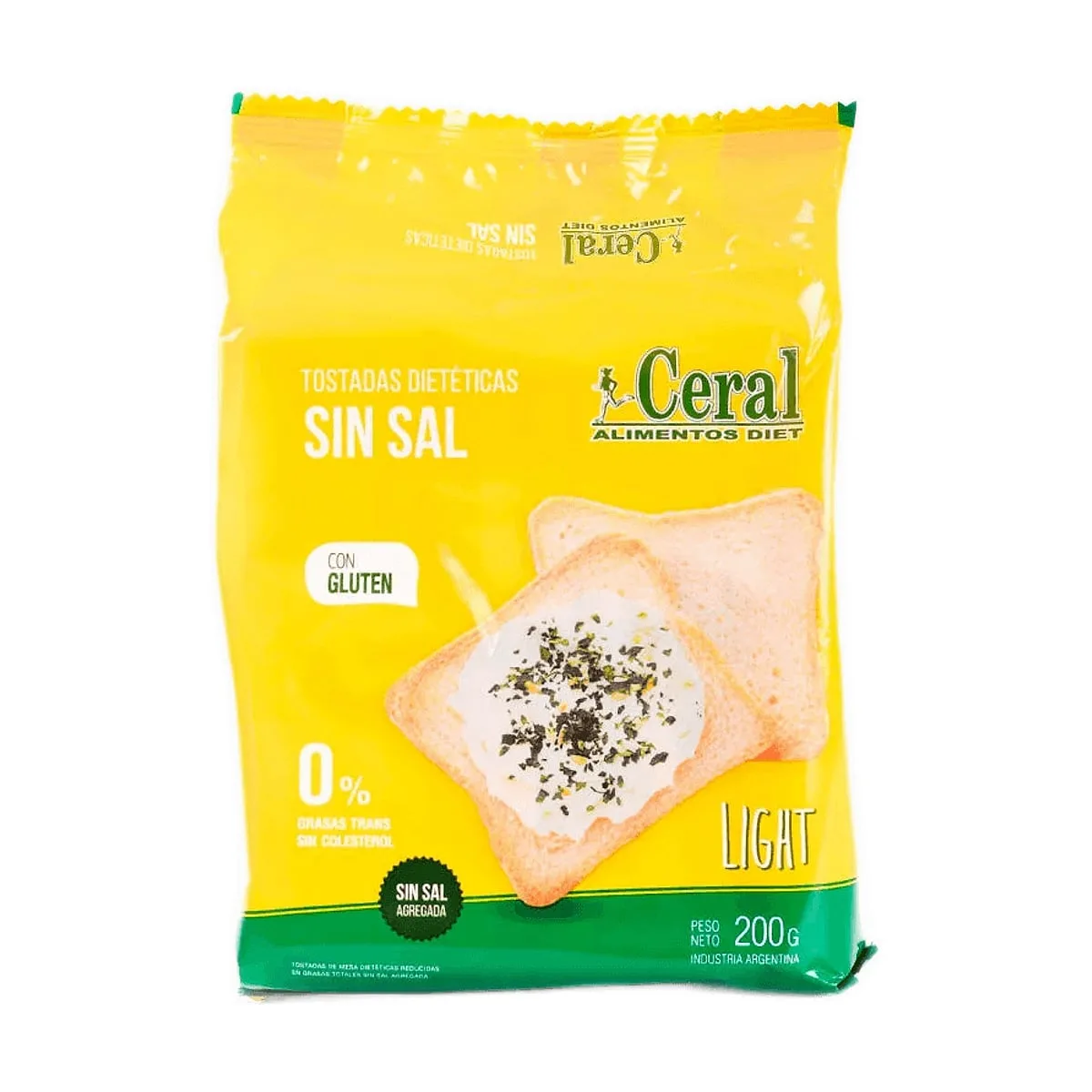 Ceral - Tostadas dietéticas sin sal x 200 gr