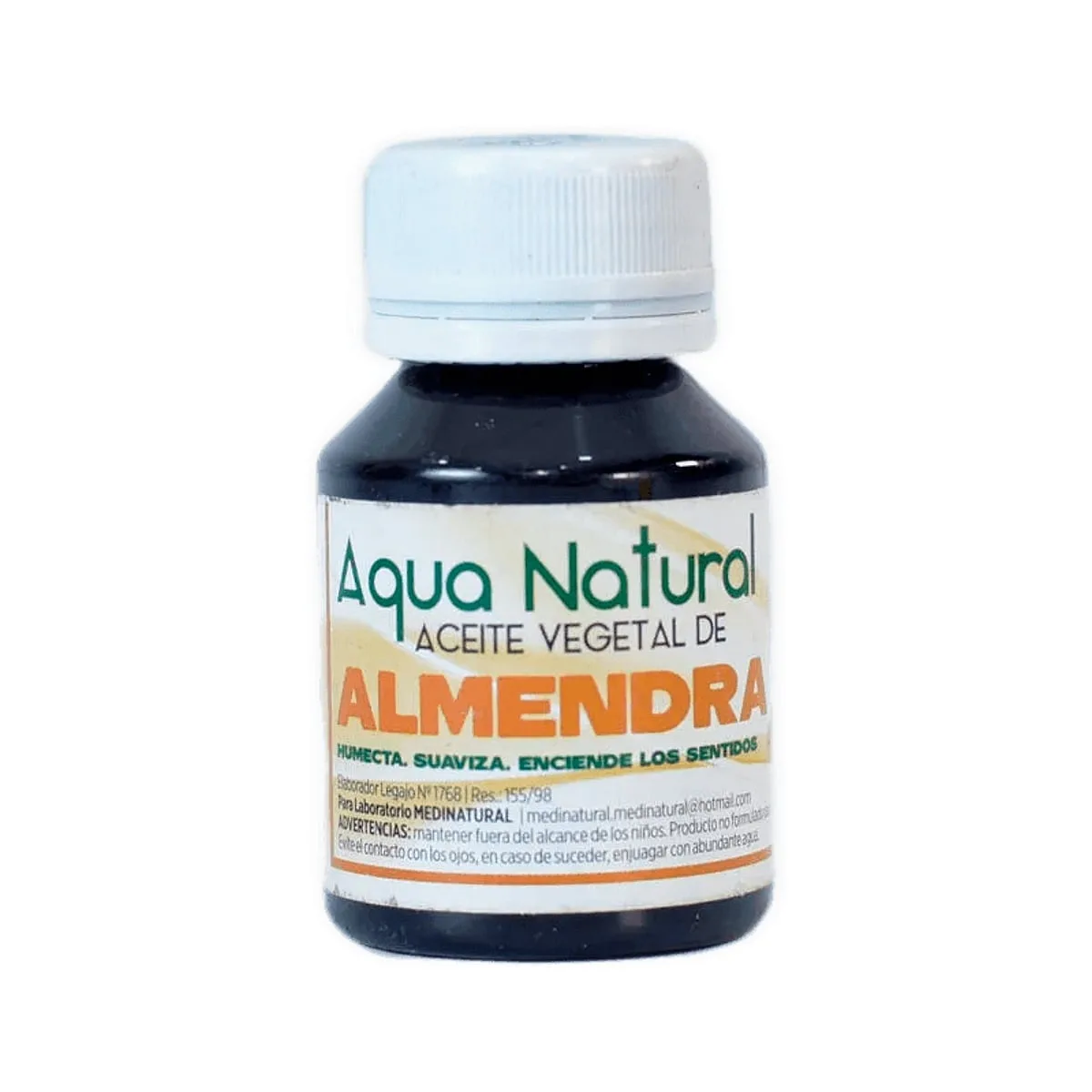 Aqua Natural - Aceite vegetal de almendras x 50 ml