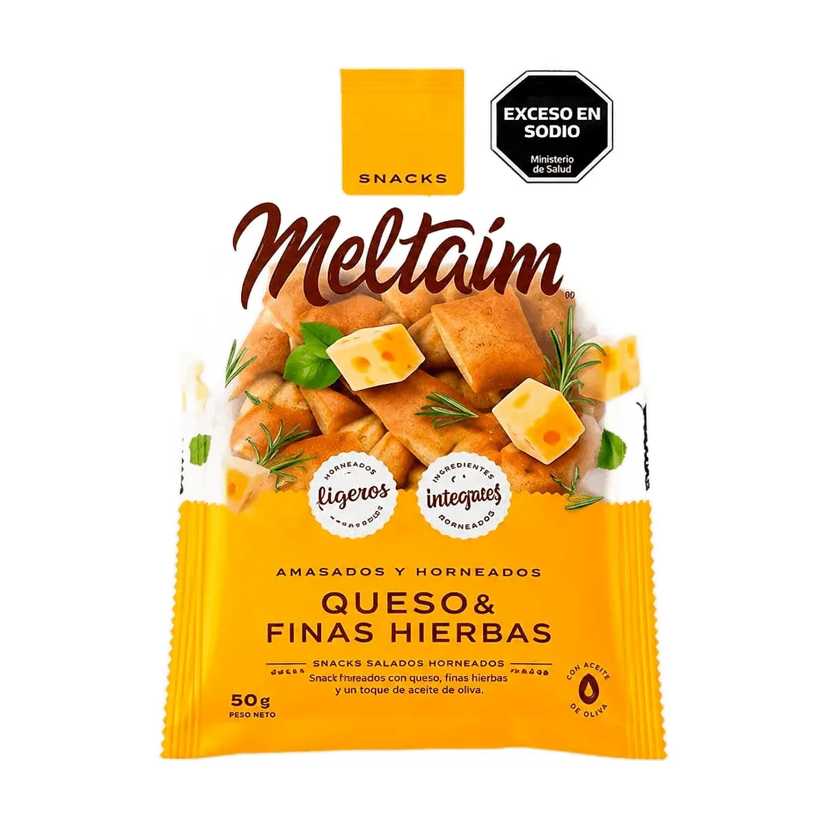 Meltaim - Galletas de queso y finas hierbas x 50 gr